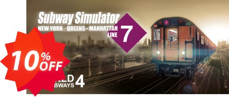 World of Subways 4 – New York Line 7 PC Coupon code 10% discount 