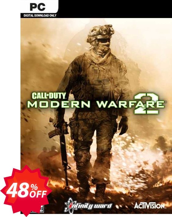 Call of Duty, COD : Modern Warfare 2, PC  Coupon code 48% discount 