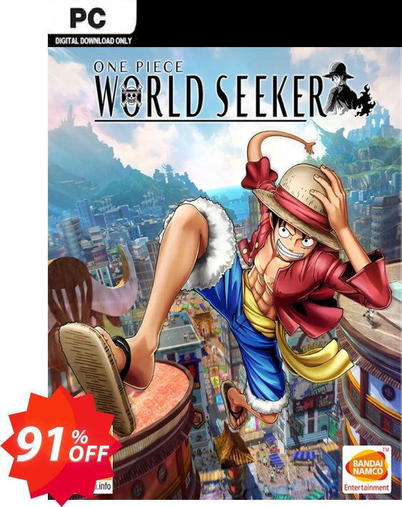 One Piece World Seeker PC Coupon code 91% discount 