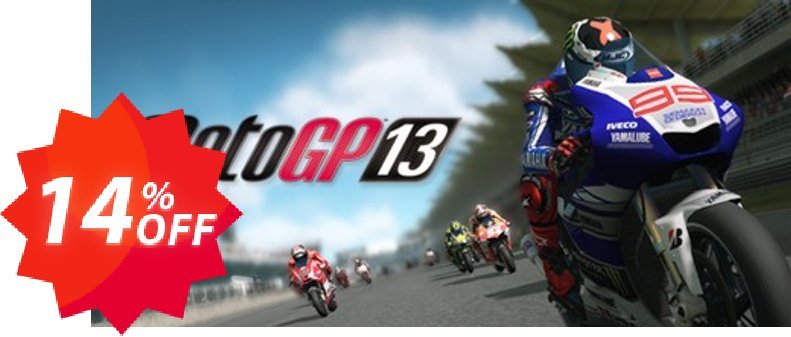 MotoGP13 PC Coupon code 14% discount 