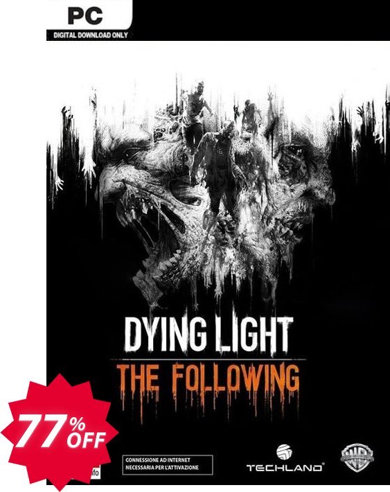 Dying Light: The Following Enhanced Edition PC Coupon code 77% discount 