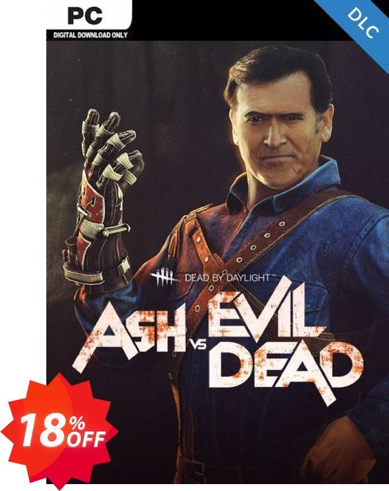 Dead by Daylight PC - Ash vs Evil Dead DLC Coupon code 18% discount 