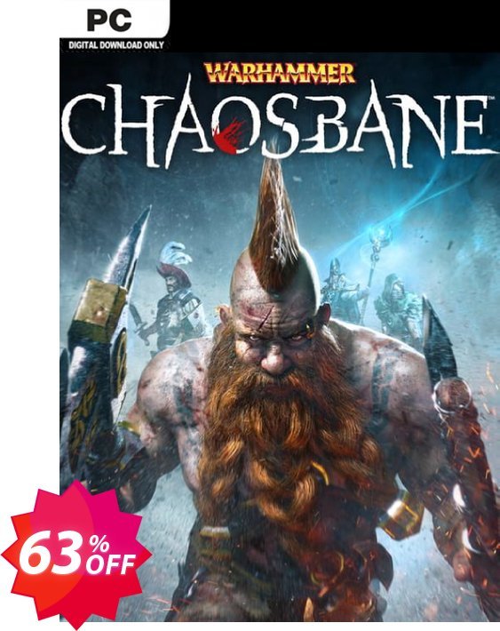 Warhammer Chaosbane PC + DLC Coupon code 63% discount 