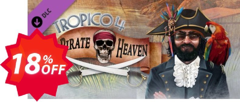 Tropico 4 Pirate Heaven DLC PC Coupon code 18% discount 