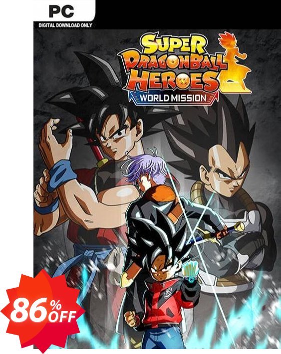Super Dragon Ball Heroes World Mission PC Coupon code 86% discount 