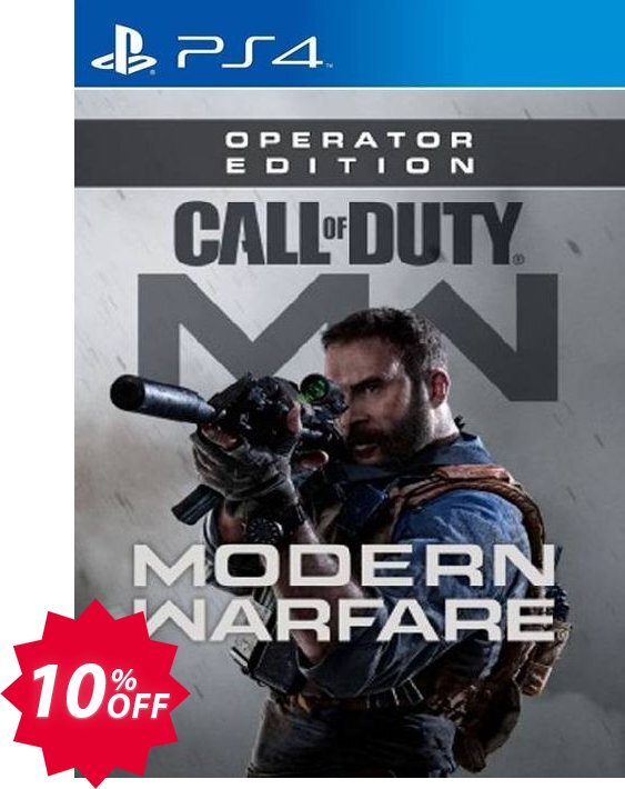 Call of Duty Modern Warfare: Operator Edition PS4, EU  Coupon code 10% discount 