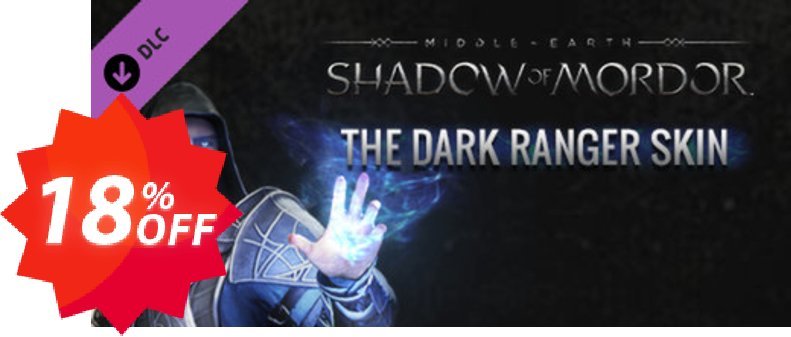Middleearth Shadow of Mordor The Dark Ranger Character Skin PC Coupon code 18% discount 