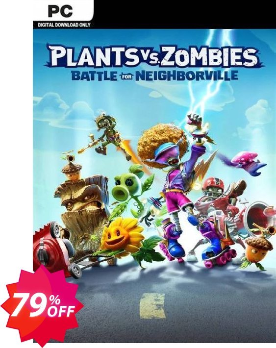 Plants vs. Zombies: Battle for Neighborville PC Coupon code 79% discount 