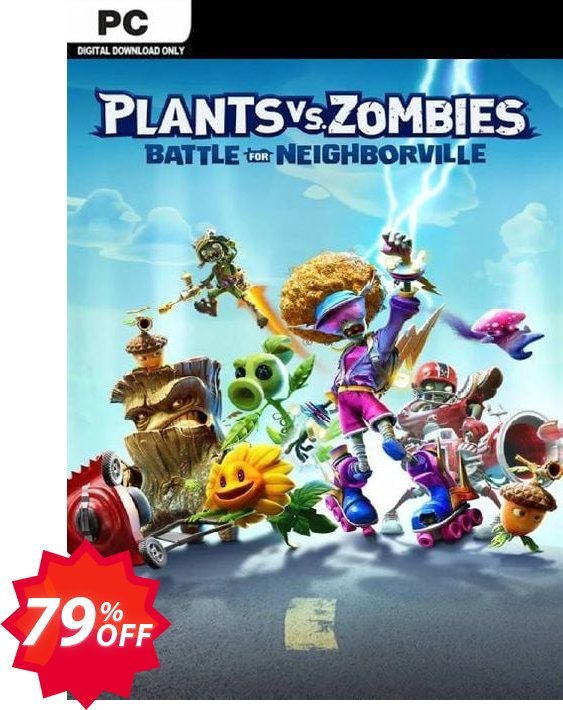 Plants vs. Zombies: Battle for Neighborville PC Coupon code 79% discount 