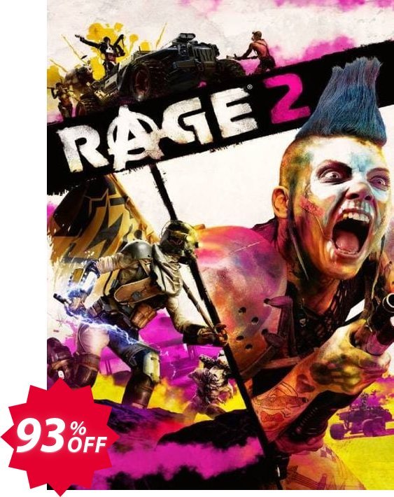 Rage 2 PC, WW + DLC Coupon code 93% discount 