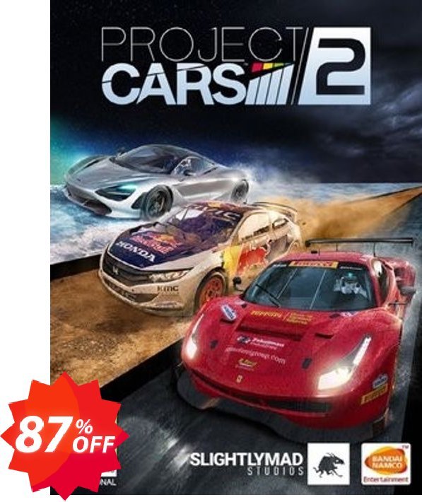 Project Cars 2 PC Coupon code 87% discount 