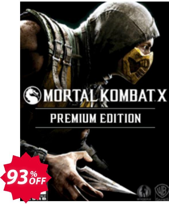 Mortal Kombat X Premium Edition PC Coupon code 93% discount 
