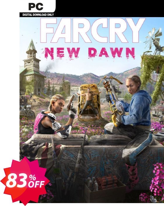 Far Cry New Dawn PC Coupon code 83% discount 