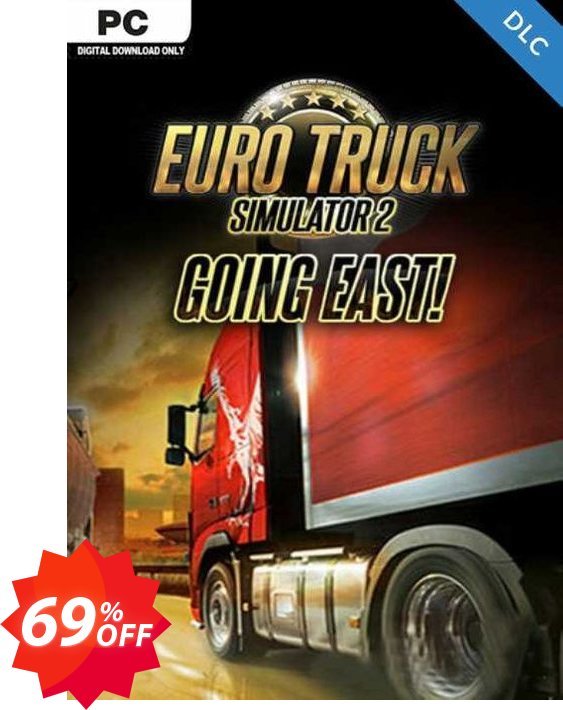 Euro Truck Simulator 2 - Going East DLC PC Coupon code 69% discount 