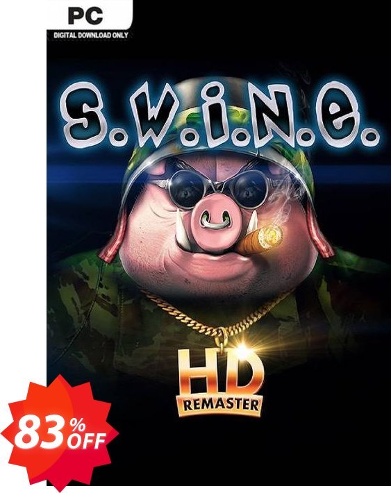 S.W.I.N.E. HD Remaster PC Coupon code 83% discount 