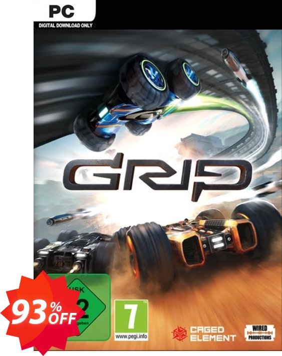 GRIP: Combat Racing PC Coupon code 93% discount 