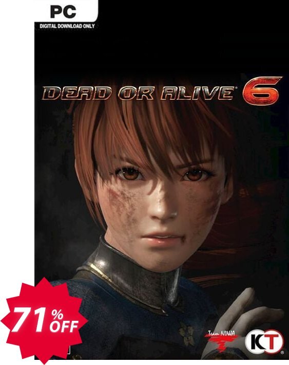 Dead or Alive 6 PC Coupon code 71% discount 