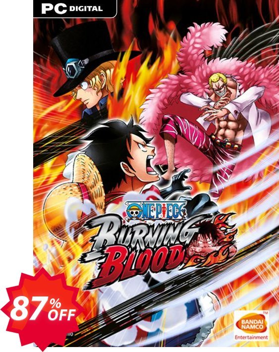 One Piece Burning Blood PC Coupon code 87% discount 