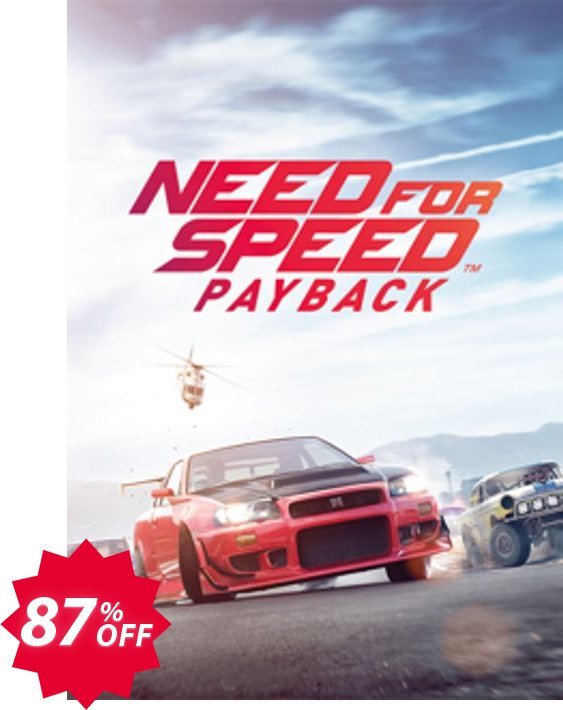 Need for Speed Payback PC Coupon code 87% discount 