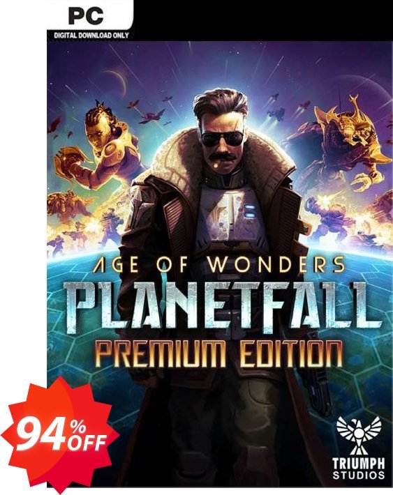 Age of Wonders Planetfall Premium Edition PC Coupon code 94% discount 