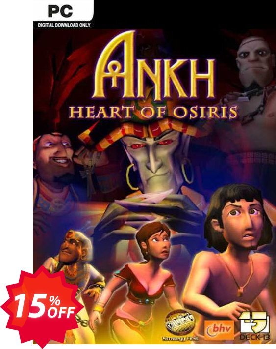 Ankh 2 Heart of Osiris PC Coupon code 15% discount 