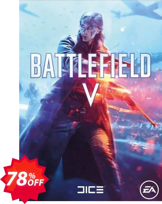 Battlefield V 5 PC Coupon code 78% discount 