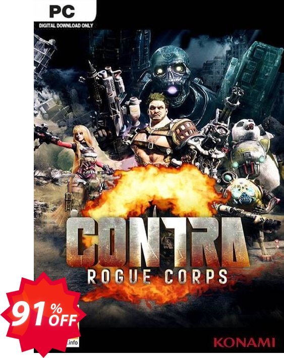 CONTRA: Rogue Corps PC Coupon code 91% discount 