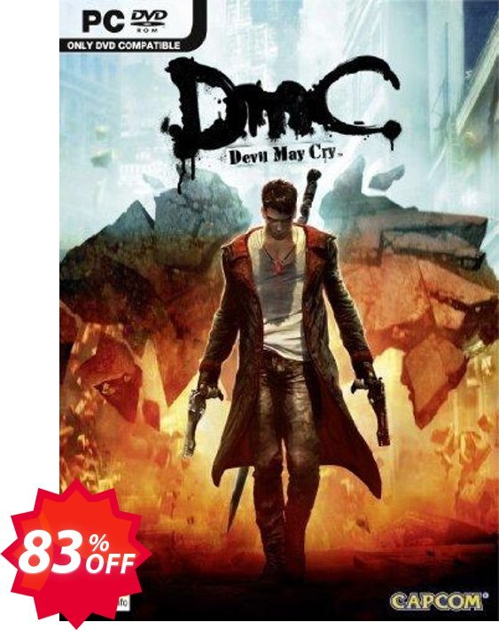 DmC - Devil May Cry, PC  Coupon code 83% discount 