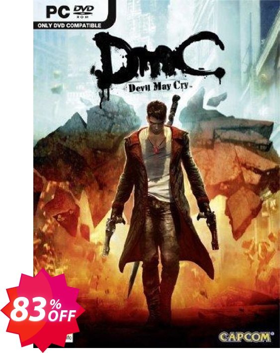 DmC - Devil May Cry, PC  Coupon code 83% discount 