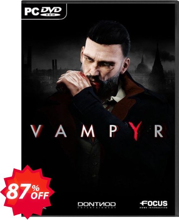 Vampyr PC Coupon code 87% discount 