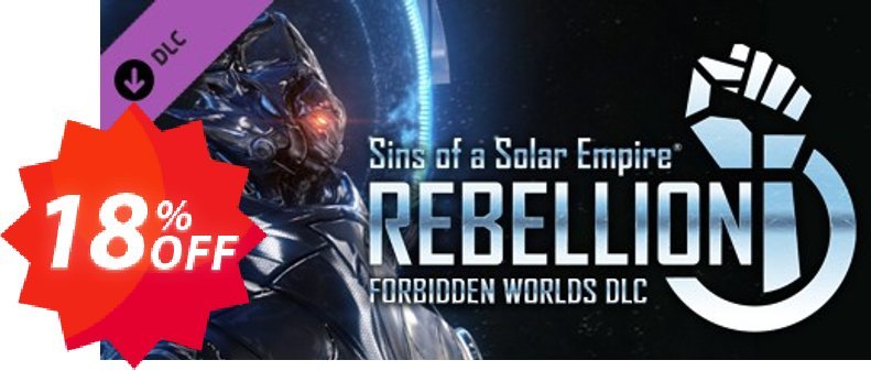 Sins of a Solar Empire Rebellion Forbidden Worlds DLC PC Coupon code 18% discount 