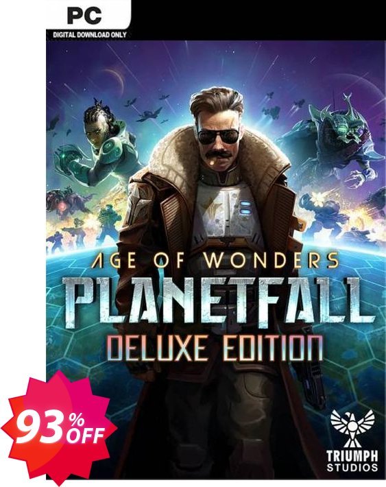 Age of Wonders Planetfall Deluxe Edition PC + DLC Coupon code 93% discount 