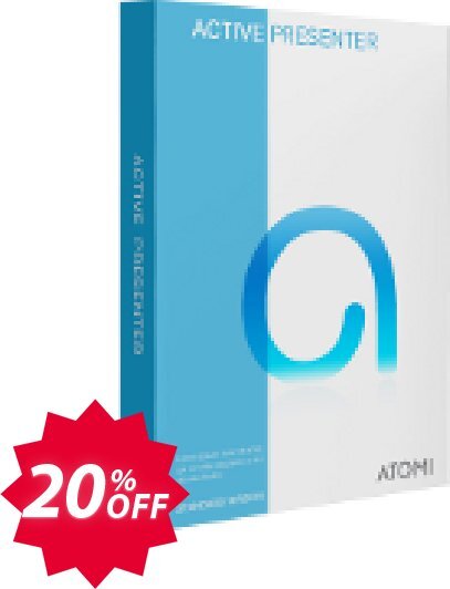 ActivePresenter 7 Standard Coupon code 20% discount 