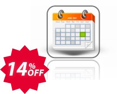 Inesoft Calendar Coupon code 14% discount 