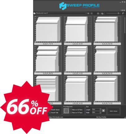 K-studio Sweep Profile Baseboards-A 2 Coupon code 66% discount 