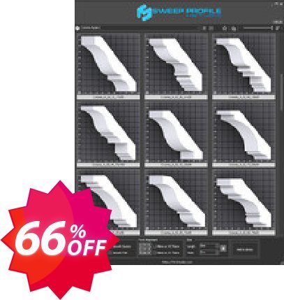 K-studio Sweep Profile Crowns-A 2 Coupon code 66% discount 