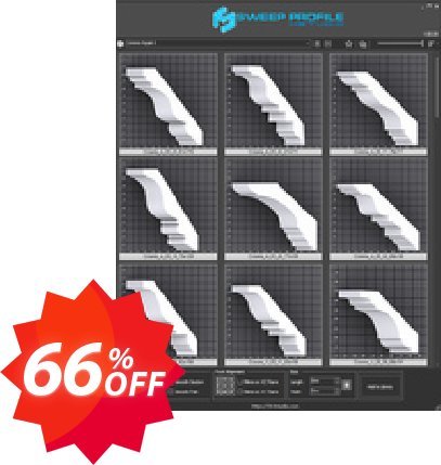 K-studio Sweep Profile Crowns-A 3 Coupon code 66% discount 