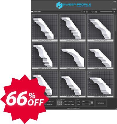 K-studio Sweep Profile Crowns-A 3 Coupon code 66% discount 