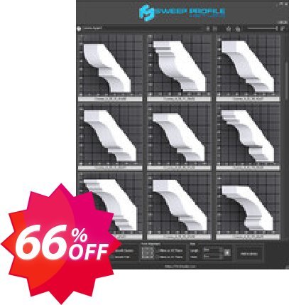 K-studio Sweep Profile Crowns-A 5 Coupon code 66% discount 