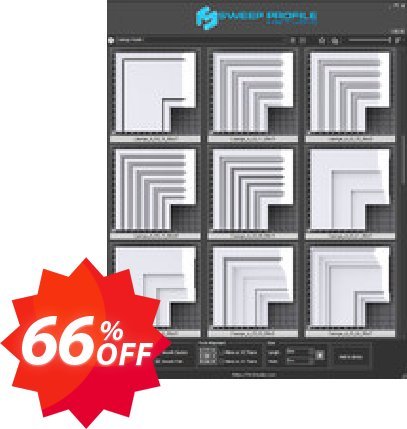 K-studio Sweep Profile Casings-A 3 Coupon code 66% discount 