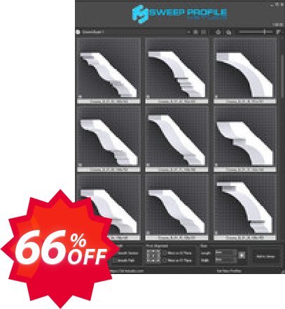 K-studio Sweep Profile Crowns-B 1 Coupon code 66% discount 