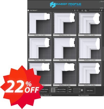 K-studio Sweep Profile Hand Rails Coupon code 22% discount 