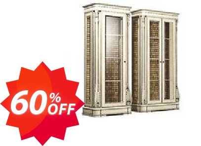 K-studio Classical carved cupboard Coupon code 60% discount 