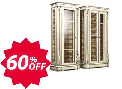 K-studio Classical carved cupboard Coupon code 60% discount 