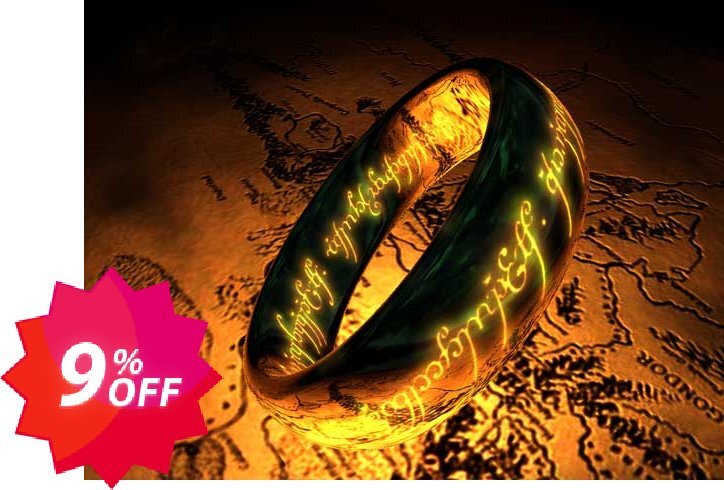 3PlaneSoft The One Ring 3D Screensaver Coupon code 9% discount 