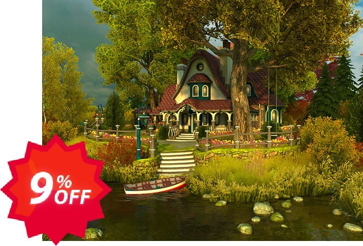 3PlaneSoft Fall Cottage 3D Screensaver Coupon code 9% discount 