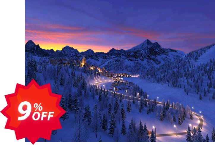 3PlaneSoft Alpine Valley 3D Screensaver Coupon code 9% discount 