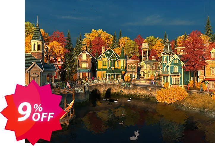3PlaneSoft Fall Village 3D Screensaver Coupon code 9% discount 