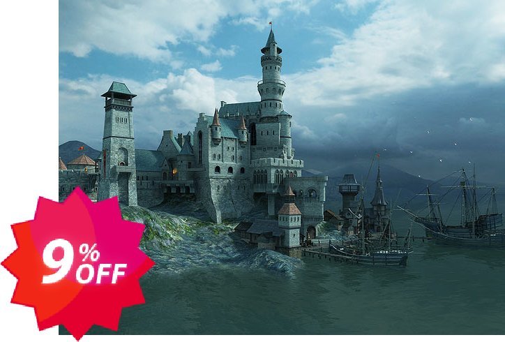 3PlaneSoft Medieval Castle 3D Screensaver Coupon code 9% discount 