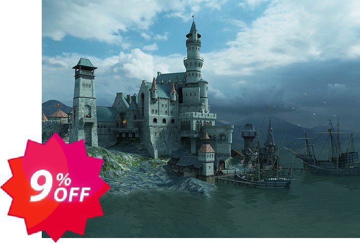 3PlaneSoft Medieval Castle 3D Screensaver Coupon code 9% discount 